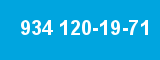 934 120-19-71 934 120-19-71